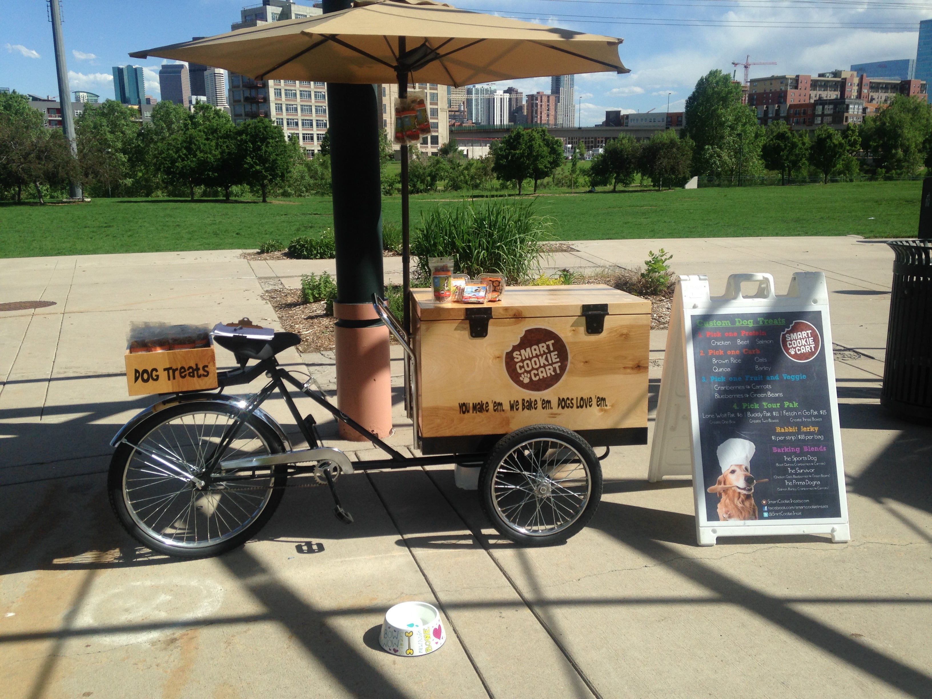 The Now Denver & 7News Feature the Smart Cookie Cart - Colorado's First Food Truck for Dogs!